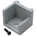 T-h marine 232-DS1LDP Левый понтон Anti-Rattle Дверной ограничитель Серый Grey