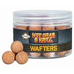 Dynamite baits ADY041696-UNIT Hot Crab&Krill Вафли  Brown 15 mm