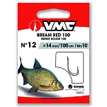 VMC AVM340155 крючок с бородкой Bream Red 9294 100 cm Grey / Clear 12