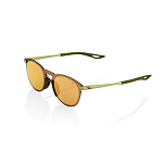 Спортивные очки 100% LEGERE ROUND - Matte Metallic Viperidae - Bronze Multilayer Mirror Lens, 60019-00003