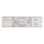 Oem marine 101604 Линейка Быстрого Маршрута Clear 40x10x10 385 mm