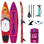 Aztron 537 Надувной комплект для падлбординга Soleil Xtreme 12´0´´ Red / Orange 130x50x30 365.8 cm
