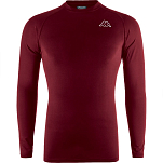 Kappa 311546W-597-XS Базовый слой с длинным рукавом Vurbat Красный Red Grenata XS