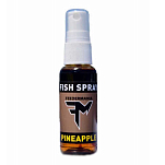 Feedermania F0123003 Fish Spray 30ml Ананасовая жидкая приманка Бесцветный Black