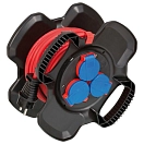 Купить Brennenstuhl 1169710100 Катушка для кабеля Reel-X-Gum с 3 розетками 10 m Черный Black  Techinn 7ft.ru в интернет магазине Семь Футов