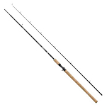 Abu garcia 1561318 Venturi V2 Удочка для мультипликатора Черный Black 2.44 m 