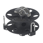 Barton marine 7842335 Закрутка снаряжения Серебристый Black 95 mm 