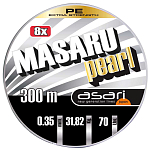 Asari LAPL30016 Masaru Pearl 300 M Линия Зеленый  Green 0.160 mm 