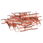 Seachoice 50-60211 Термоусадочный стыковой соединитель Золотистый Red