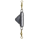 Купить Kinetic F636-259-204 Antikink Sinker Вести 2 единицы Серебристый Zinc 50 g  7ft.ru в интернет магазине Семь Футов
