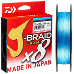 Daiwa 12796022 J-Braid Grand X8 135 M Голубой  Blue 0.220 mm 