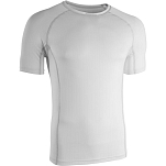 Silvini 3214-MT547-01006 Базовый слой с коротким рукавом Basale Белая White 2XL