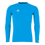 Uhlsport 100307810-XXS Базовый слой с длинным рукавом Distinction Colors Голубой Cyan 2XS
