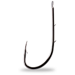 Mustad 5933NP-NI-1-U10 Ultrapoint Baitholder Колючий Крючок С Лопатками Серебристый Nickel 1 