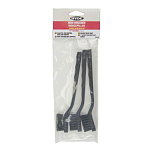 Hyde 292-46640 Bristle Brush Mini Черный  Nylon 3 pcs 