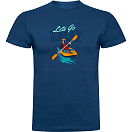 Купить Kruskis CA65500186C116 Футболка с коротким рукавом Lets Go Голубой Denim Blue S 7ft.ru в интернет магазине Семь Футов
