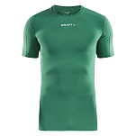 Craft 1906855-651000-3 Базовый слой с коротким рукавом Pro Control Compression Серый Team Green XS