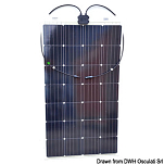 Гибкая солнечная монокристаллическая панель SunPower Enecom IP65 12 В 140 Вт 1,85 кг 1194 x 660 х 1,7 мм, Osculati 12.034.14