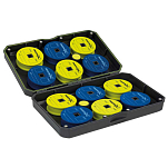 Matrix fishing GBX004 EVA Spool Storage Case коробка Черный Grey L 