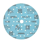 Mirka 465-FY5MF080 Наждачная бумага FY5MF Galaxy Dust Free Multi Fit P80 127 mm 50 Единицы Голубой Grey