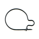 Купить Mivardi M-ACREMC08 Maggot Скрепки Для Бумаг Черный Silver 8 mm  7ft.ru в интернет магазине Семь Футов