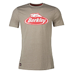 Berkley 1551356 Футболка с коротким рукавом Logo Серый Grey S