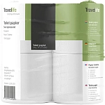Travellife 1105130 туалетная бумага 4 Pieces  White