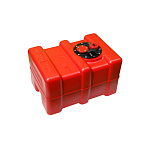 Топливный бак Can-Sb 01.2026 42л 500x350x300мм шланг Ø17/19мм из полиэтилена красный