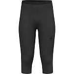 Odlo 112222-10734-XXL 3/4 базовые штаны The Performance Wool 150 Серый Dark Grey Melange 2XL