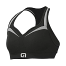 Купить Alé l20178612-01-xs Спортивный бюстгальтер средней поддержки Magic Black / Titan Grey 20x12x5 7ft.ru в интернет магазине Семь Футов