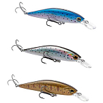 Shimano fishing LUYASTTSP09BRT Yasei Trigger Twitch Suspending Пескарь 90 mm 11g Золотистый 003