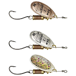 Effzett 5130606 Single Hook Spinner Ложка 6g  Brown Trout