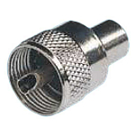 Glomex GLORA132 Штекерный разъем PL259 Серебристый Nickel Plated For RG58 