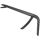 Купить Kinetic G165-087-071 CS Съемник Крючков Черный  Grey 24 cm  7ft.ru в интернет магазине Семь Футов