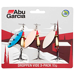 Abu garcia 1549847 Ложка Droppen Vide 55 Mm 10g 3 Pack Многоцветный Multicolour