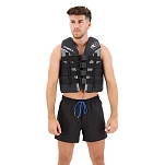 O´neill wetsuits 4723eu-tf025-ck4-s Спасательный жилет Superlite 50N Ce Black / Black / Smoke / White 55x30x10