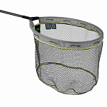 Matrix fishing GLN046 Carp Rubber Посадочная Сеть Черный Black 50 x 40 cm 