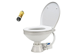 JABSCO 37010-4192 Бортовой электрический туалет / 12 В / комфорт с плавно закрывающейся крышкой