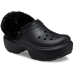 Crocs 208546-001-m6w8 Деревянные башмаки Stomp Lined Black 35x25x15 EU 38