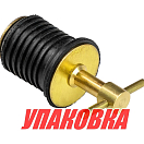 Пробка сливная 22-25 мм (т-образная), латунь (упаковка из 10 шт.) AAA 40096_pkg_10