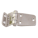 Купить Forniture nautiche italiane 4949232 53x37x2 mm Смещенная петля из нержавеющей стали Золотистый Silver 7ft.ru в интернет магазине Семь Футов