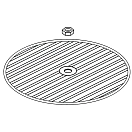 Купить Magma 10-050 Решетка для гриля  Grey 20 cm 7ft.ru в интернет магазине Семь Футов