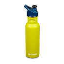 Купить Klean kanteen 1008436 Classic Бутылка из нержавеющей стали 532ml Спорт крышка Желтый Green Apple 7ft.ru в интернет магазине Семь Футов