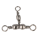 Купить Sea monsters SM100816 Triple Вертлюги Серебристый Silver 16  7ft.ru в интернет магазине Семь Футов