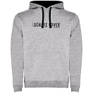 Купить Kruskis SU1067055802C079 Толстовка с капюшоном Sealife Lover Two-Colour Серый Heather Grey / Black 2XL 7ft.ru в интернет магазине Семь Футов