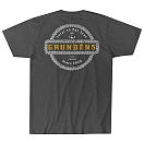 Купить Grundens 943175 Футболка с коротким рукавом Rope Knot Серый Dark Grey L 7ft.ru в интернет магазине Семь Футов