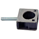 Купить Garbolino GOMEJ3699-008 Clamp Block D25 Foot Серебристый  Black 7ft.ru в интернет магазине Семь Футов