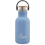 Laken BSB50AZ Basic 500ml Крышка из нержавеющей стали и бамбука Голубой Blue