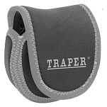 Traper fly 99348-UNIT Чехол для рыболовной катушки Fly Neo Серый Black / Grey 112 mm