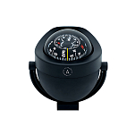 Компас Autonautic instrumental C12-002 12В 150х136мм Ø85мм коническая картушка на кронштейне черный